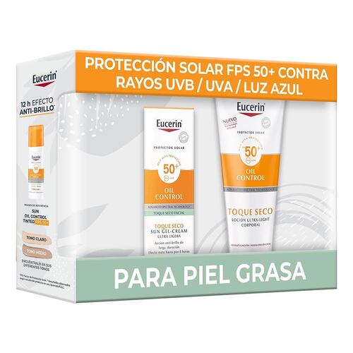 Pack Eucerin Sun Oil Control + OC Body Lotion