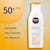 Nivea Protector Solar para piel sensible Protect & Sensitive Loción Fps 50+ no grasoso, 200 ml