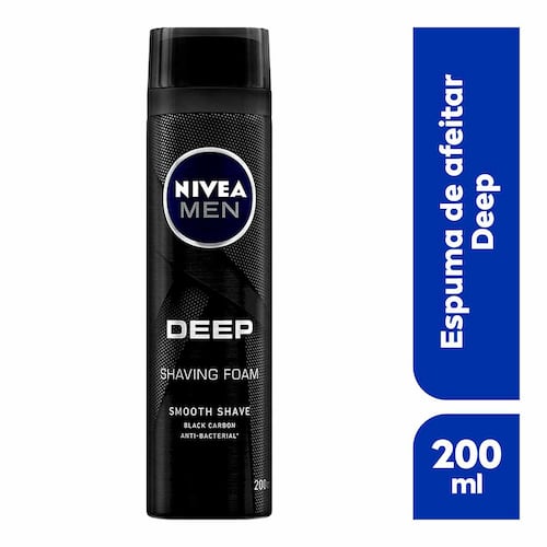 Espuma para Afeitar Deep 200 ml Nivea Men