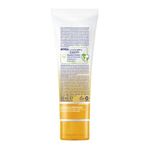 NIVEA Sun Facial Antiedad 50ml