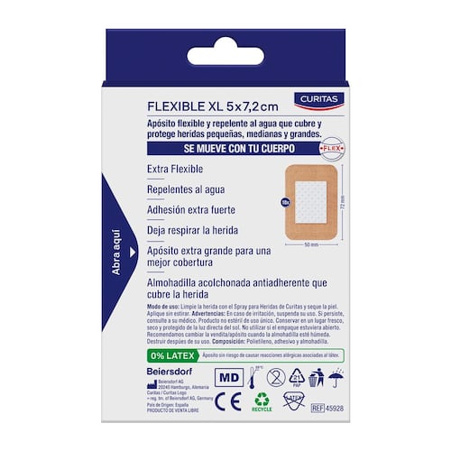 Curitas Flexible XL Con 10pzs