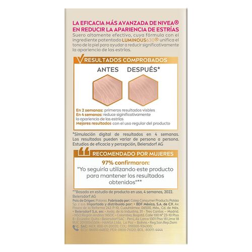 Serum Corporal Avanzado Anti-Estrías Luminous 100ml