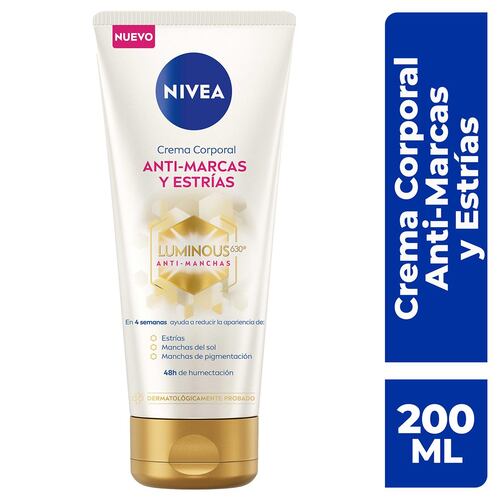 Crema Corporal Anti-Estrías Luminous 200ml