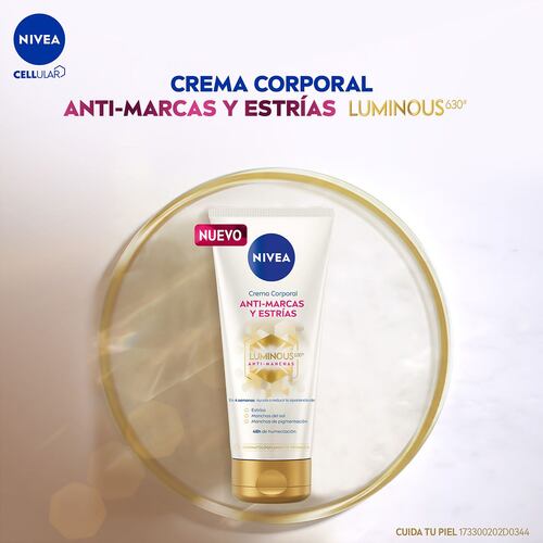 Crema Corporal Anti-Estrías Luminous 200ml