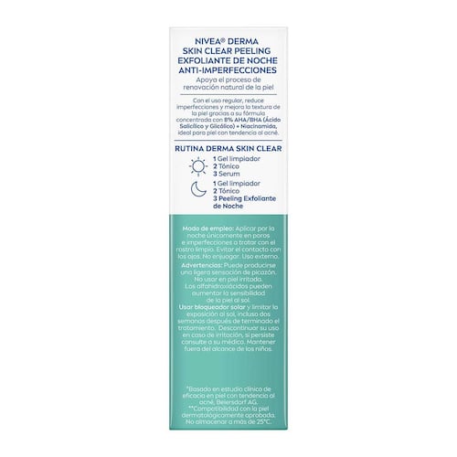 Exfoliante de Noche Anti-Imperfecciones Derma Skin 40ml Nivea