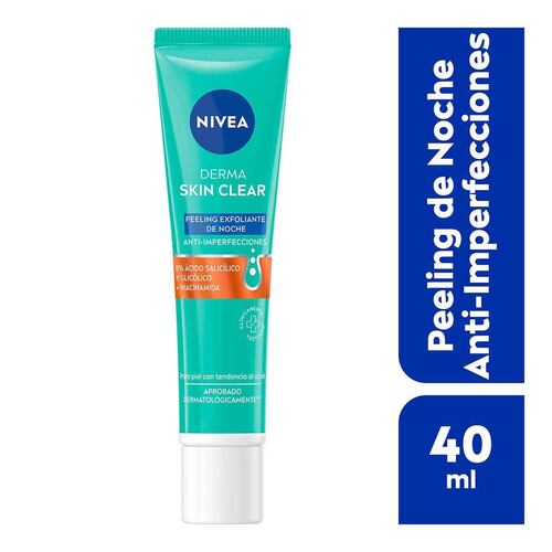 Exfoliante de Noche Anti-Imperfecciones Derma Skin 40ml Nivea