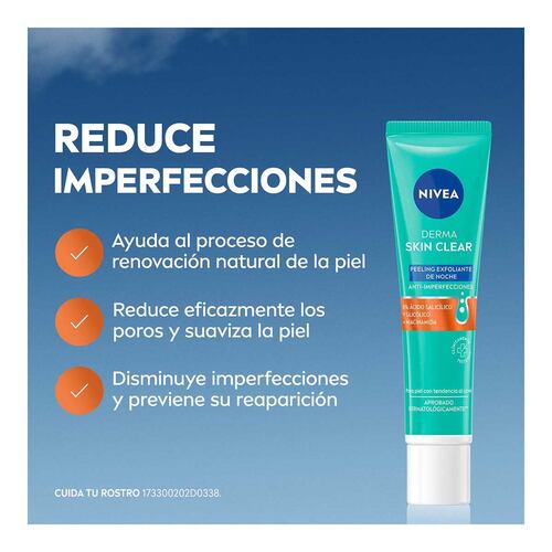 Exfoliante de Noche Anti-Imperfecciones Derma Skin 40ml Nivea