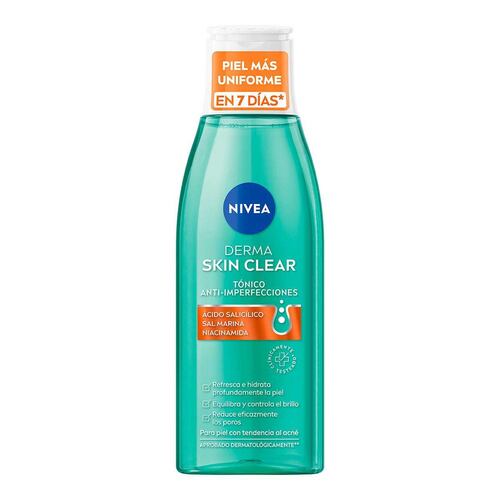 Tónico Facial Anti-Imperfecciones Derma Skin 200ml Nivea