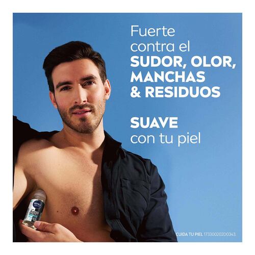 Desodorante Invisible para Hombre en Roll On 50ml Nivea