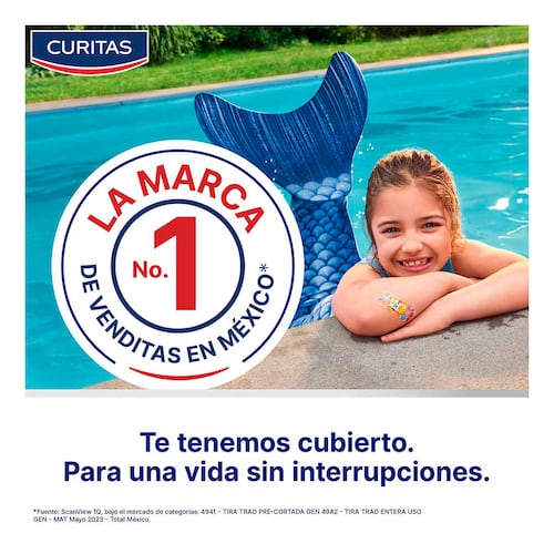 Curitas Aqua Protect para Niños con 20 Piezas