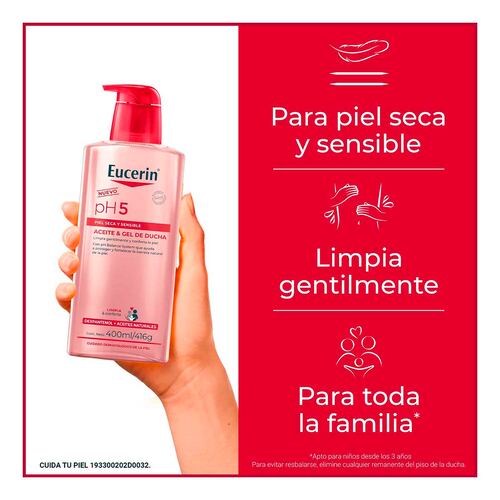Eucerin Ph5 Gel Y Aceite de Ducha