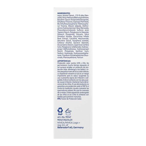 Protector Solar Facial con Niacinamida 40 ml Nivea