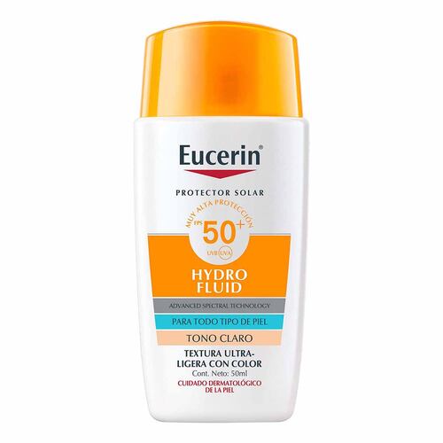 Eucerin Sun Hydrofluid Protector Solar Tono Claro Fps50+
