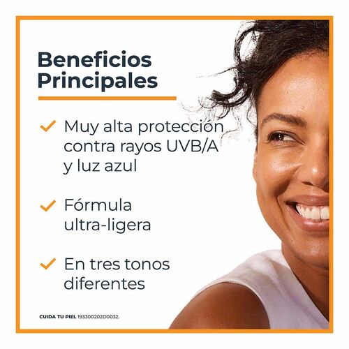 Eucerin Sun Hydrofluid Protector Solar Tono Oscuro Fps50+