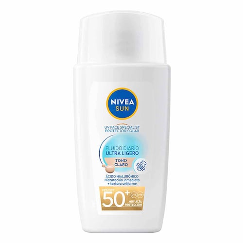 Protector Solar Fluido Tono Claro 40 ml Nivea