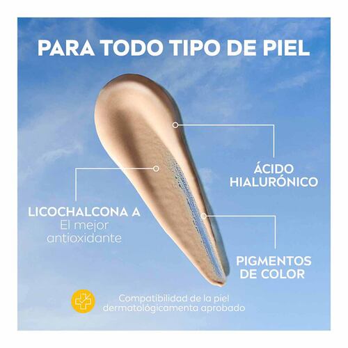 Protector Solar Fluido Tono Claro 40 ml Nivea