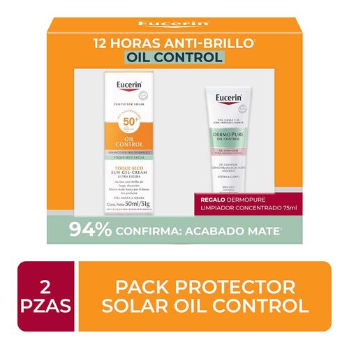 Eucerin 2 Pack Sun Oil Control Toque Seco