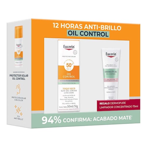 Eucerin 2 Pack Sun Oil Control Toque Seco