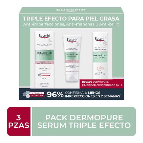 Eucerin 3 Pack Dermopure Tripple Effect
