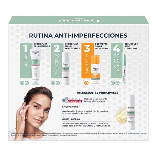 Eucerin 3 Pack Dermopure Tripple Effect