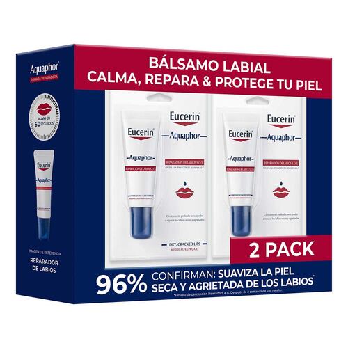 Eucerin Pack 2 Pack Aquaphor Lip