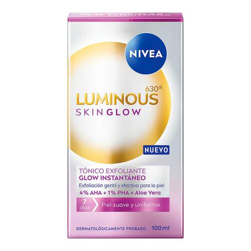 Tónico Facial Exfoliante Glow Instantáneo 100 ml Nivea
