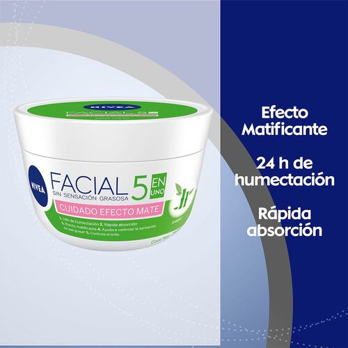 Crema facial c mat ef 200ml nivea