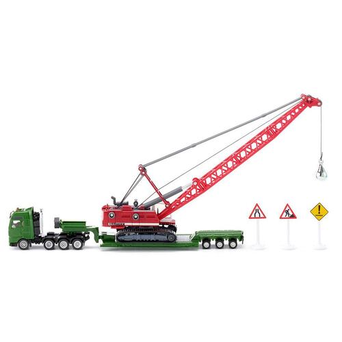 Vehículo Coleccionable Heavy Haulage Transporter with Cable Excavator & Wrecking Ball