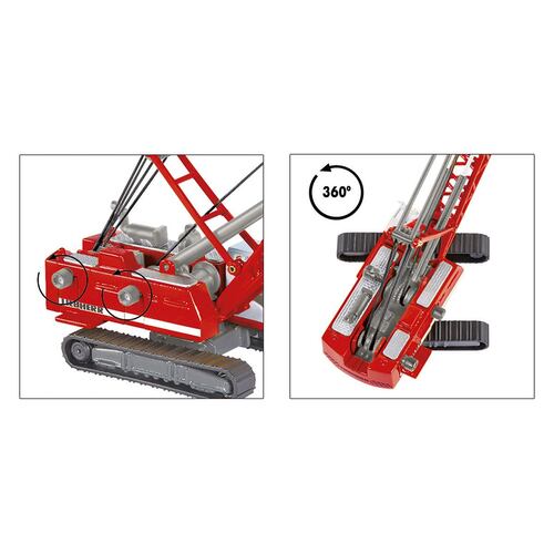 Vehículo Coleccionable Heavy Haulage Transporter with Cable Excavator & Wrecking Ball