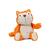 Gato Hambriento Naranja 25 cm