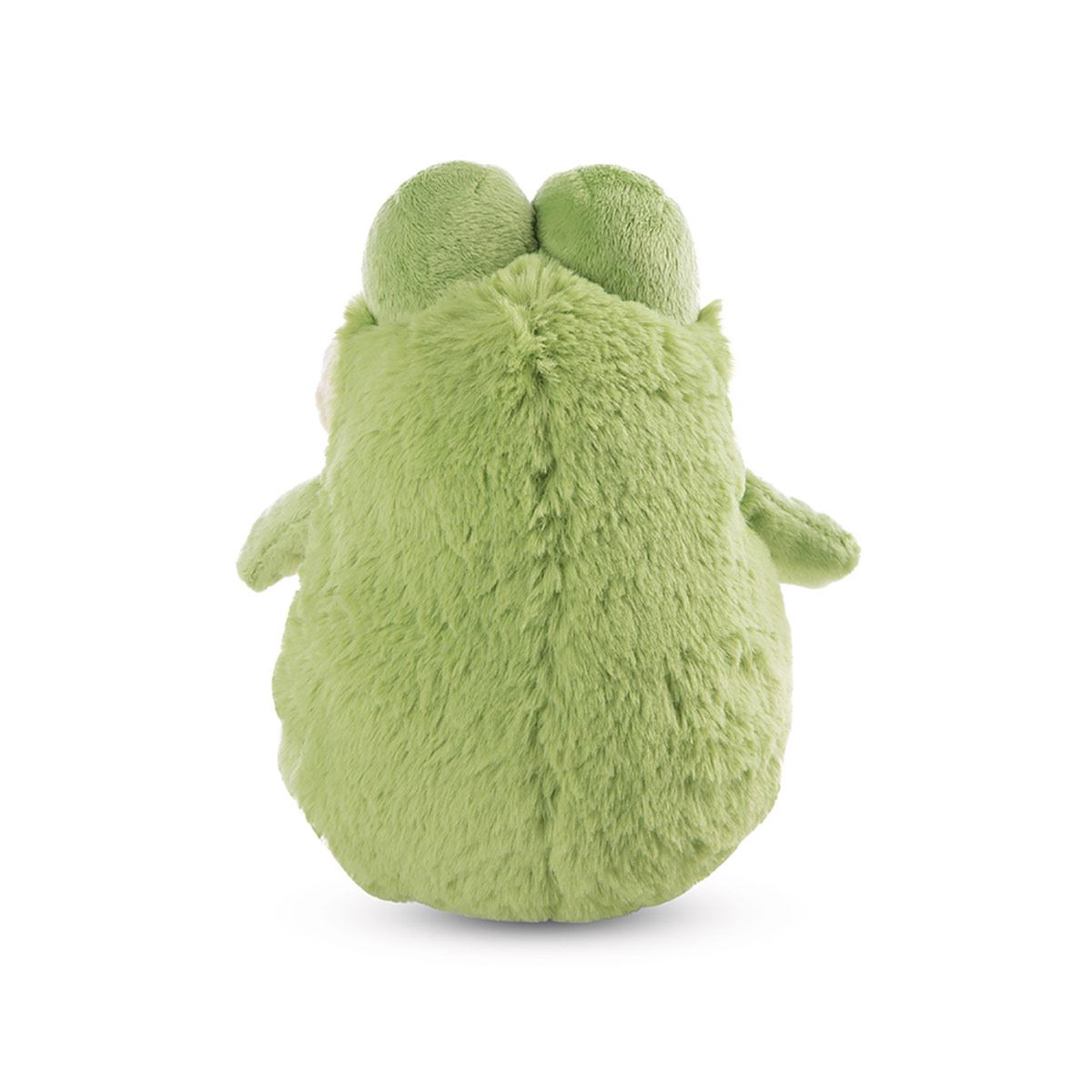 Peluche Rana, Peluche Rana de 29 cm con tela y bolso, Peluche Rana para niños, niñas y niños