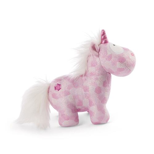 Peluche Unicornio Rosa Diamante 13cm