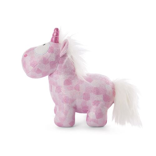 Peluche Unicornio Rosa Diamante 13cm