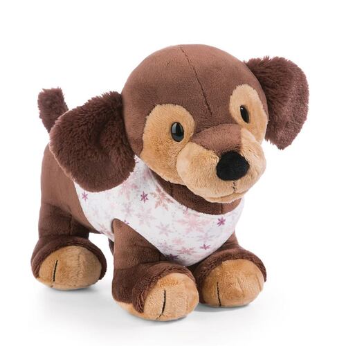 Peluche Perro Salchicha Skida con Traje de Nieve