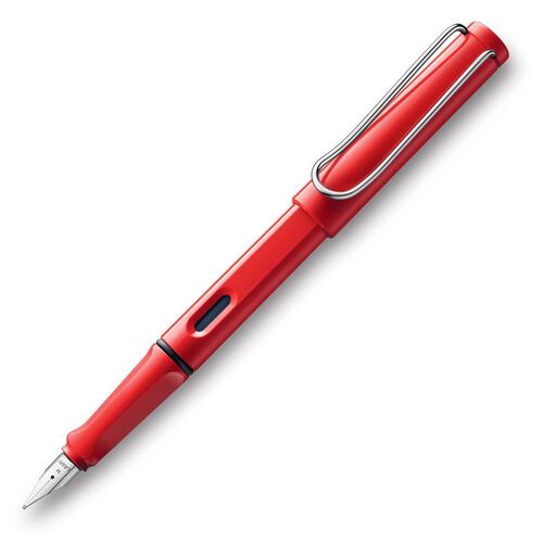 Pluma fuente Lamy Safari Red Plástico