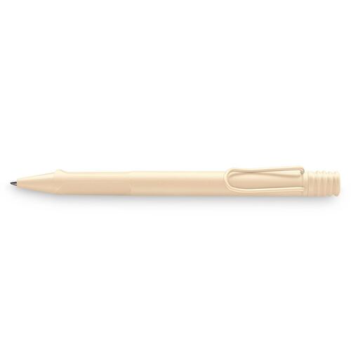 Bolígrafo Safari plástico cream