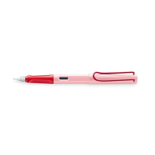 Pluma Fuente Safari Plástico Cherry/Blossom Lamy