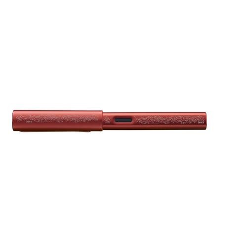 Pluma Fuente Al-Star Aluminio Anodizado Harry Potter Gryffindor Rojo Lamy