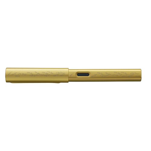 Pluma Fuente Al-Star Aluminio Anodizado Harry Potter Hufflepuff Amarillo Lamy