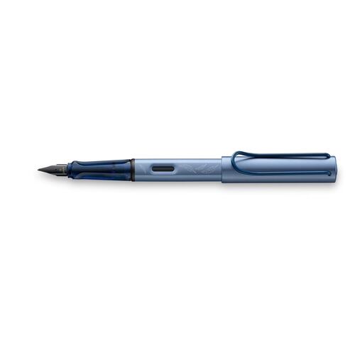 Pluma Fuente Al-Star Aluminio Anodizado Harry Potter Ravenclaw Azul Lamy