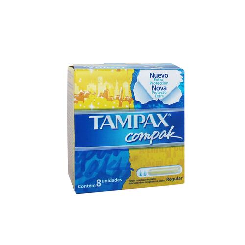 Tampax Compak Regular C/8