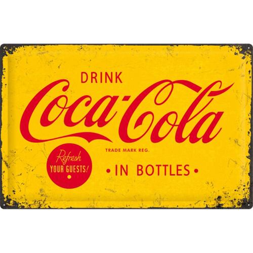 Cartel para Pared Coca-Cola 40 X 60