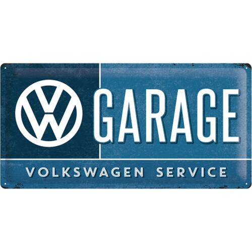 Cartel para Pared Volkswagen Garage 25 X 50