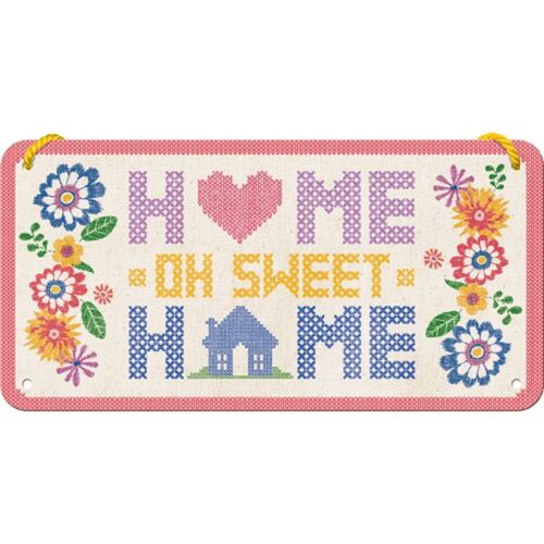 Cartel para Pared Colgante Home Sweet Home 25x 50