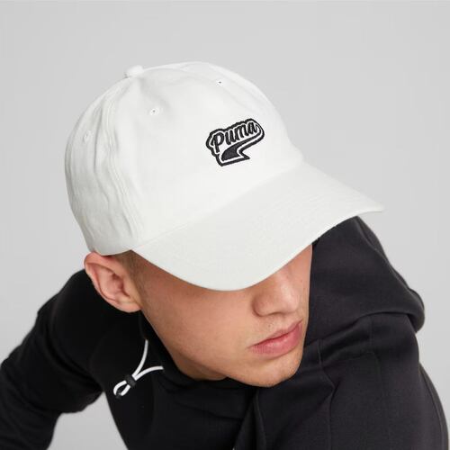 Gorra Puma SCRPT logo blanco