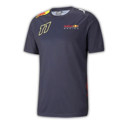 Playera Red Bull Checo Pérez color azul talla extra-grande