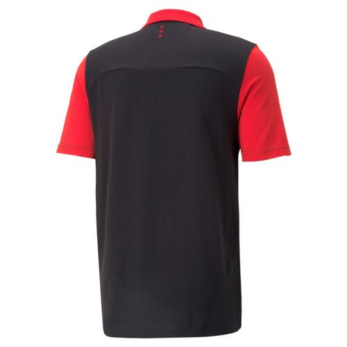 Playera Polo Puma Ferrari Race negro talla extra-grande