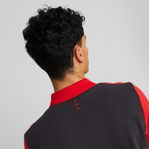 Playera Polo Puma Ferrari Race negro talla extra-grande