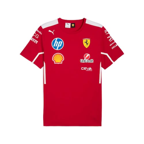 Playera Escudería Ferrari Team para Hombre