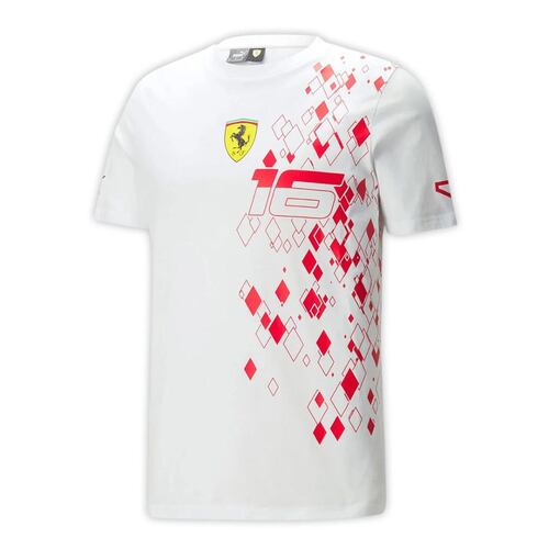 Playera Scuderia Ferrari Leclerc talla mediana